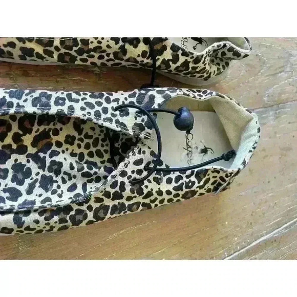 Corky's Kayak Leopard Slip On Women's Boat Shoe, size 8 - Picture 8 of 11